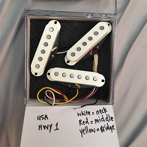fender highway one pickups